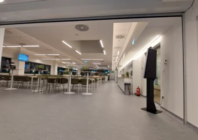 Modern irodai térelválasztó rendszer kivitelezése